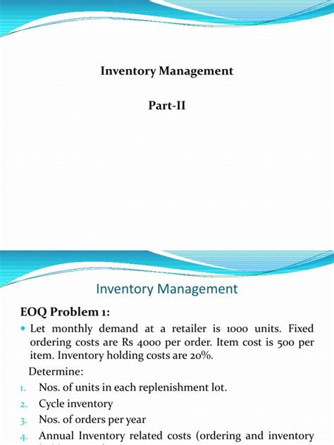 Pdf Scm Inventory Part Iipdf Dokumentips