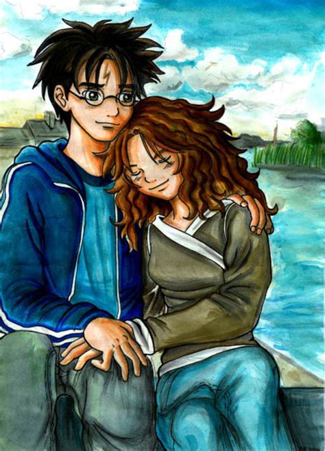 Hermione And Harry Harry And Hermione Fan Art Fanpop