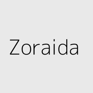 Significado Del Nombre Zoraida Significadodenombres Wiki
