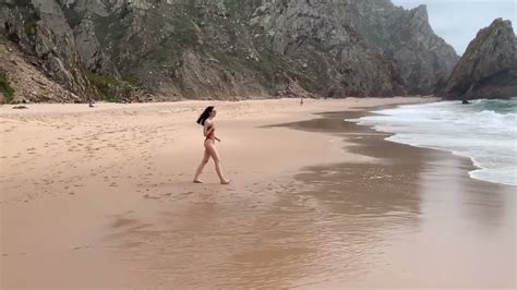 Naked Beach Sintra Portugal Walking Tour The Most Difficult Beach To Reach Ursa Beach YouTube