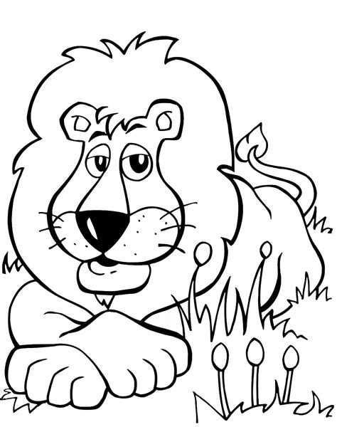 Coloring Pages Lion Updated 2023