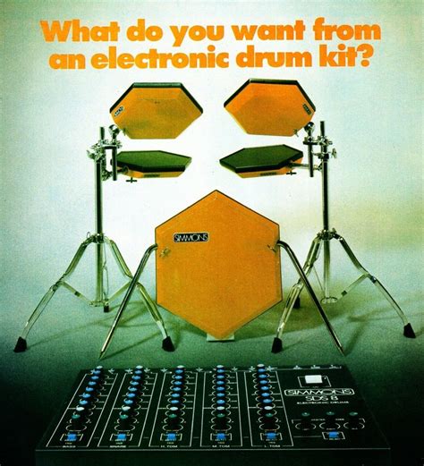 Electronic Drums Of The 1980s Electronic Drums Drum Kits Drums