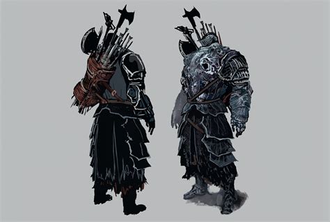 The Concept Art Library — Dark Souls The Monsters Of