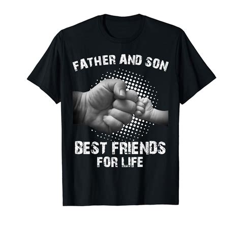 Father Son Best Friends For Life Fist Bump Matching T Shirts Anz