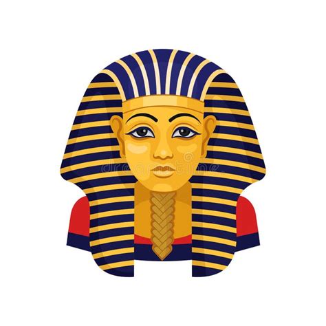 Tutankhamun Mask Stock Illustrations 345 Tutankhamun Mask Stock