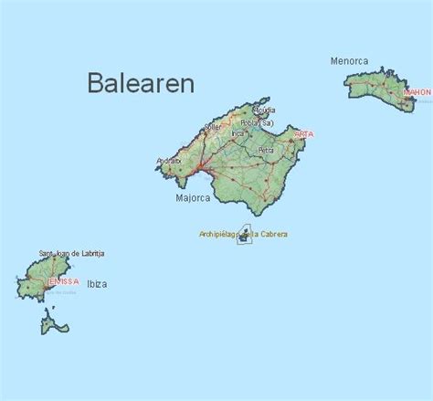 Die balearen gehören zu spanien und wie die kanaren zu einer der 17 autonomen regionen spaniens. Balearen Spanje | Toerisme en bezienswaardigheden ...