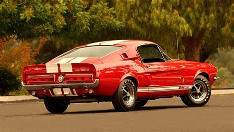 Muscle Car Collection The Amazing Red Ford Mustang Shelby Gt500 Cobra