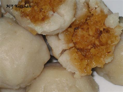 My Kitchen Kozhakattai Sweet Coconut Dumplings