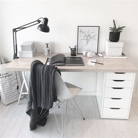 Minimalist Desk Office Ikea Office Home Office Design Bedroom Desk