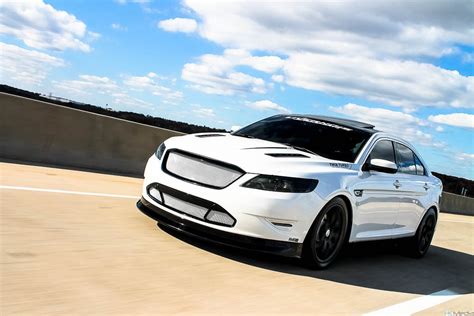 2010 White Black Ford Taurus Sho Pictures Mods Upgrades Wallpaper