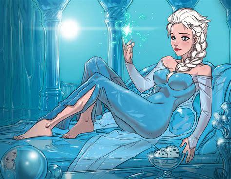 Queen Elsa From Frozen Fixed By Ganassa On Deviantart