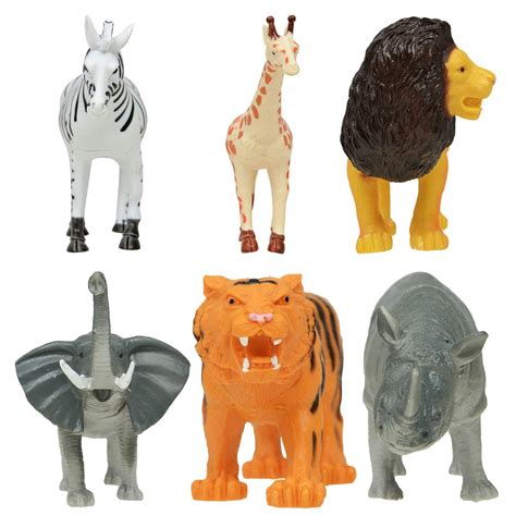 DollarTree.com | Bulk Plastic Jungle Play Animals, 4.125 in. | Plastic