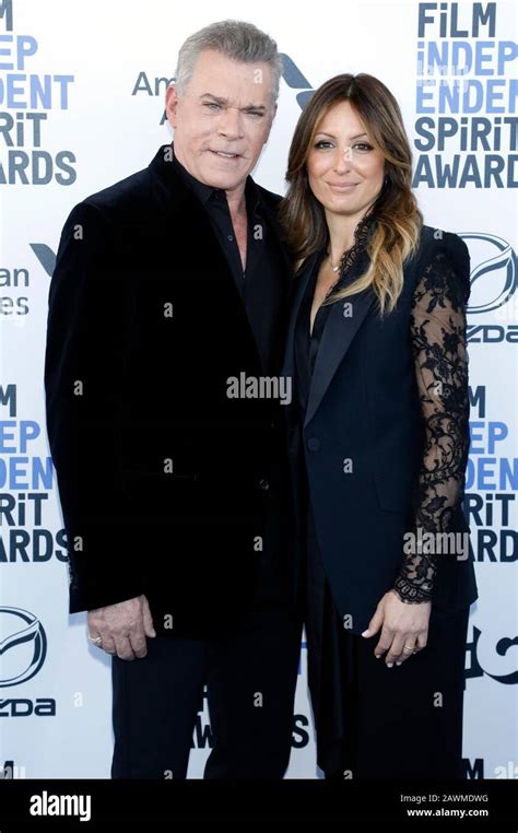 Ray Liotta With Girlfriend Jacy Nittolo At The 35th Annual Film