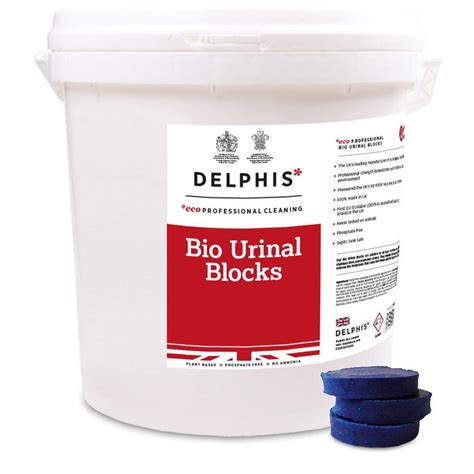 Delphis Eco Urb050 Bio Urinal Blocks Tub Of 50 Cleaning Supplies 4 U