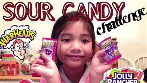 Sour Candy Challenge Youtube