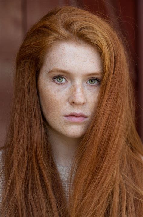 Pelirojas Freckles Girl Natural Red Hair Beautiful Red Hair