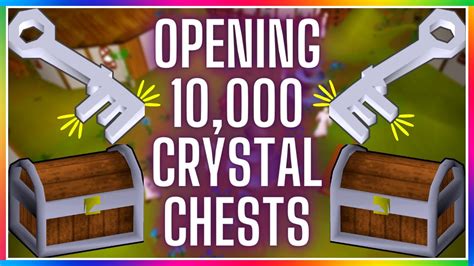 Osrs Loot From 10000 Crystal Keys Golden Gnome Awards Youtube