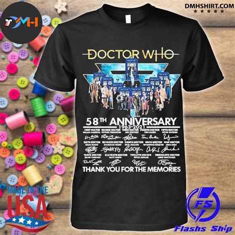 Dmhshirt Official Doctor Who 84th Anniversary Thank You For The