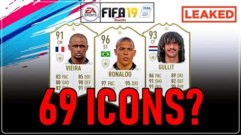 Fifa 22 is expected to have over 100 icon players including new icons. FIFA 19 LEAK? 69 ICONS in FIFA 19? | FIFA 19 NEYMAR PACK ...
