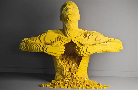 Making Lego Into Art Nathan Sawayas Impossible Brick Sculptures Co