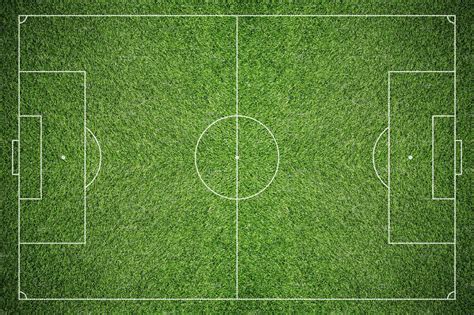 Soccer Field Texture Background Containing Material Rough And Plant