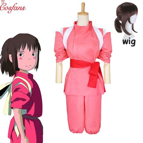 2019 5pcs Anime Spirited Away Sen To Chihiro No Kamikakushi Ogino Chihiro Cosplay Costume Set