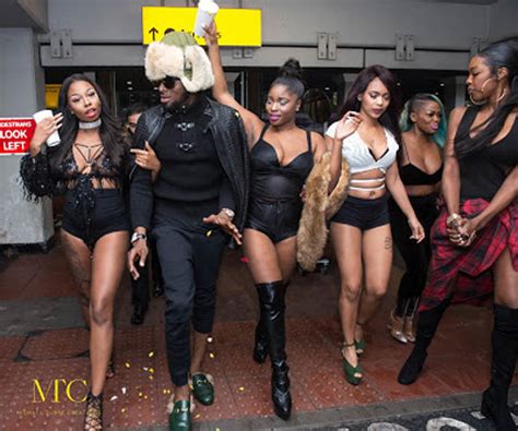 Dbanj Storms London For Concert With Sizzling Hot Super Models Photos