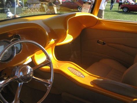 A Custom Interior On A Beautiful Classic Car I Want One Like This