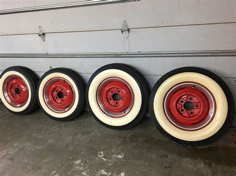 Original 1940 Ford Wheels And Wide Whites Set Of 4 The Hamb