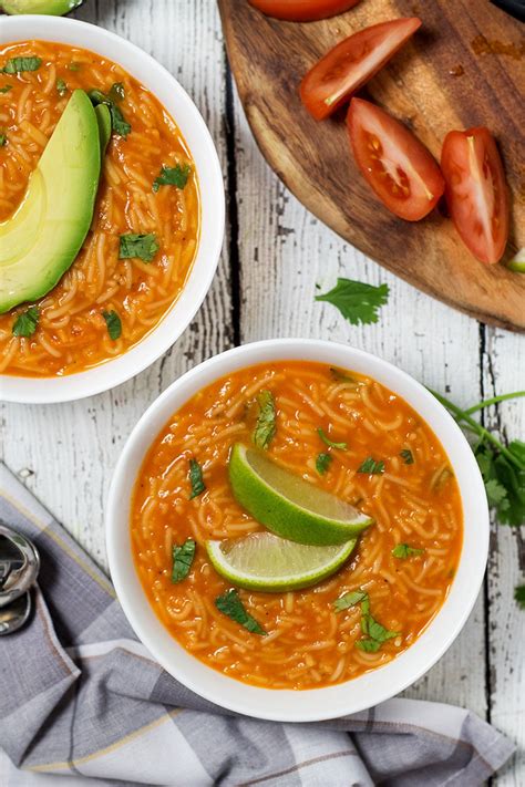 Sopa De Fideo Mexican Noodle Soup Recipe