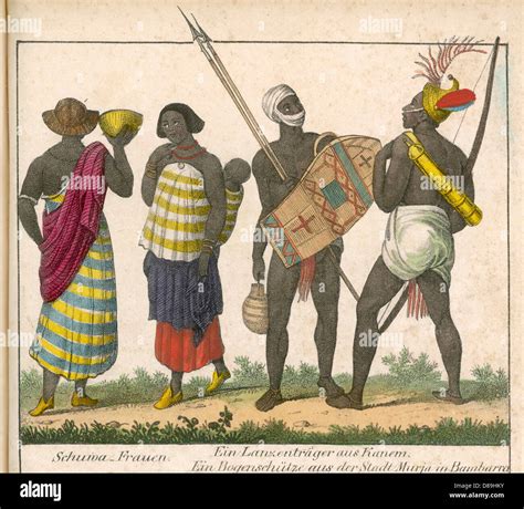 Racial Types W Africa Stock Photo Alamy