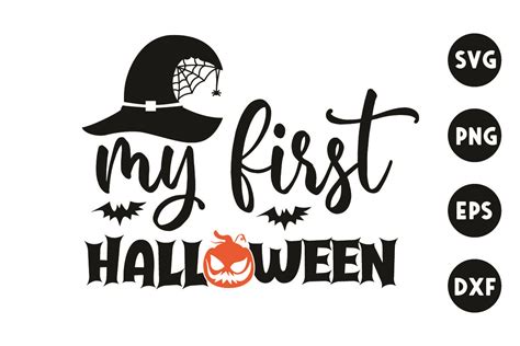 My First Halloween Svg Graphic By Craftaart · Creative Fabrica