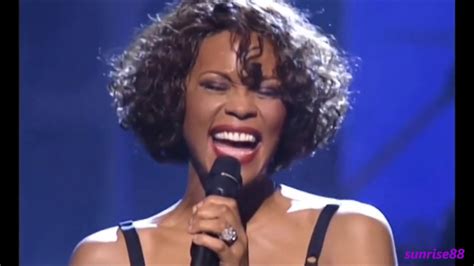 Whitney Houston I Will Always Love You Performing Live Hd Youtube
