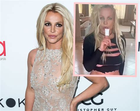 Injured Again Britney Spears Dances With Bandaged Finger In Deleted Video Perez Hilton
