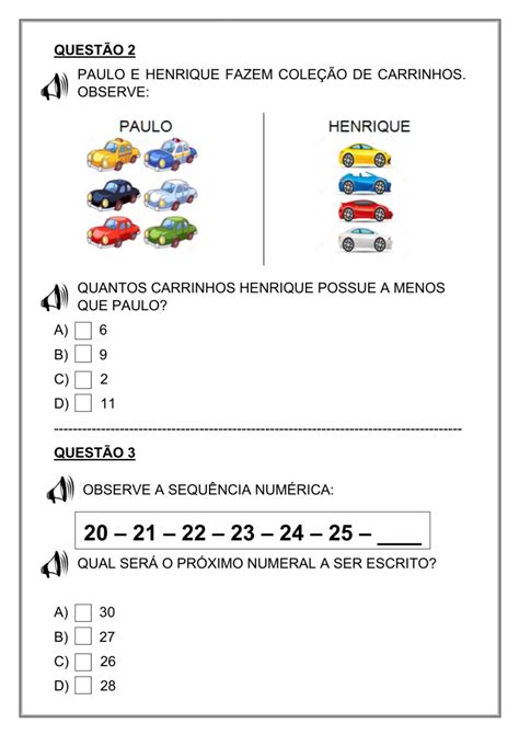 Simulado De Matematica Ano Edubrainaz