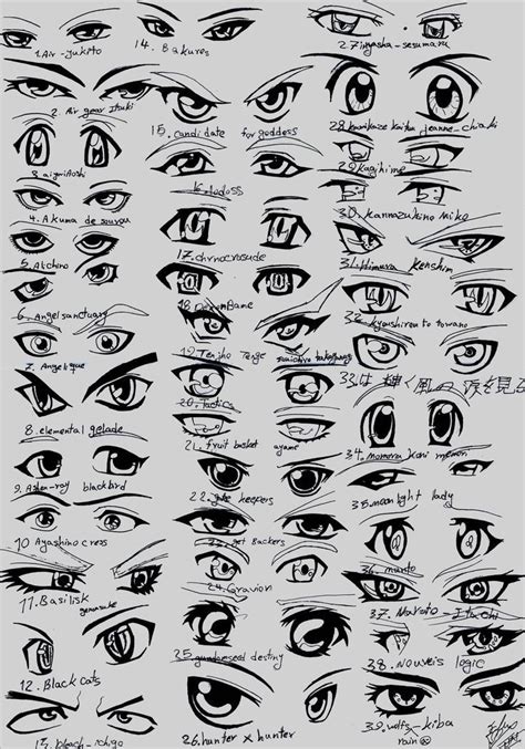 Image Result For Drawing Manga Blank Faces Step By Step Anime Eye