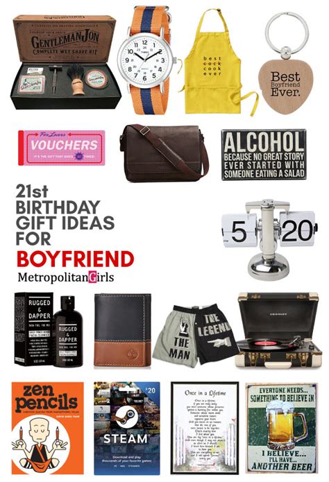 20 Best 21st Birthday Ts For Your Boyfriend