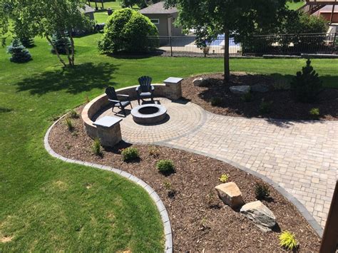 Fire Pit And Paver Patio Pahls Market Apple Valley Mn