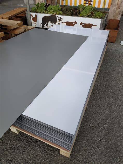 Acm Aluminium Composite Panel White 2400x1220x3mm Musgroves In