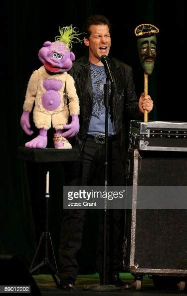 Comedian Jeff Dunham Performs With Peanut And Jose Jalapeno On