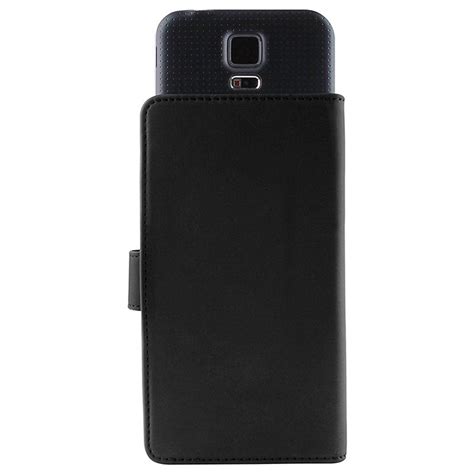 Puro Slide Universal Smartphone Wallet Case Xl Black