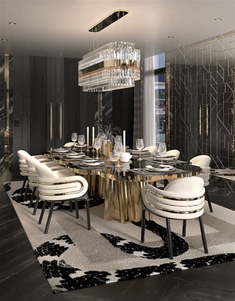 Adapt The Quiet Luxury Trend To Your Dining Room Area Modern Dining