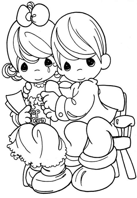 Precious Moments Couples Coloring Pages At Free