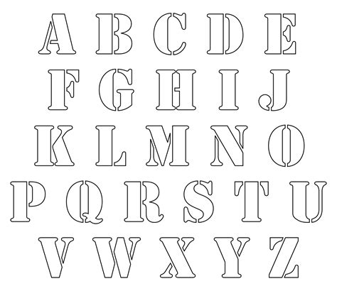 2 Inch Alphabet Letters 20 Free Pdf Printables Printablee