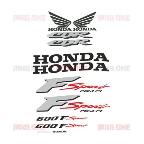 Honda Cbr 600 Logos Decals Stickers And Graphics Mxgone Best Moto