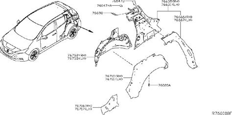 2021 Nissan Rogue Sport Pillar Inner Right Front Upper Body