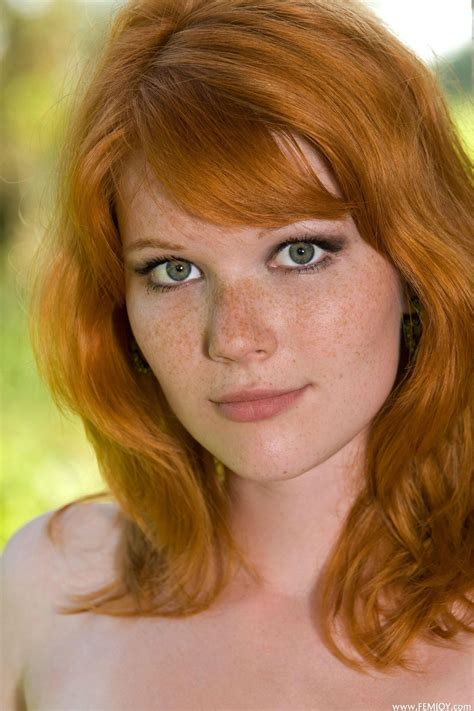 Mia Sollis Red Haired Beauty Black Hair And Freckles Beautiful Red Hair