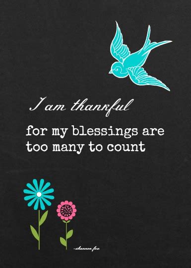 Thankful For My Blessings Quotes Quotesgram