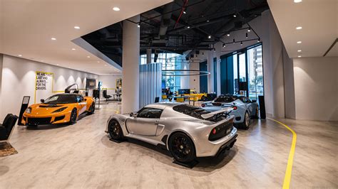 New Lotus Car Showroom Design Begins Global Rollout
