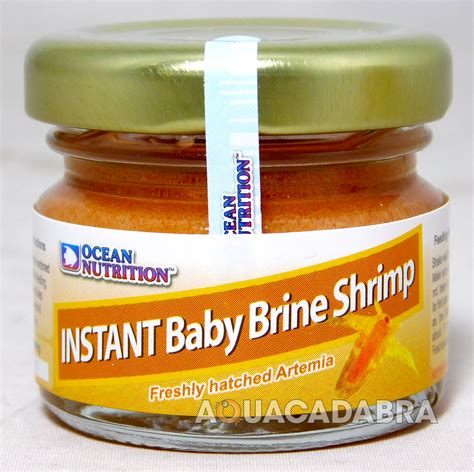 Artemia is a genus of aquatic crustaceans also known as brine shrimp. OCEAN NUTRITION INSTANT BABY BRINE SHRIMP 20g SMALL FISH ...